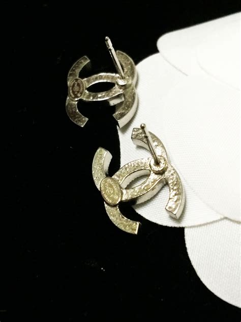 chanel authenticity stamp earrings